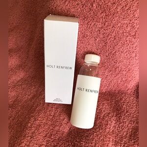 Holt Renfrew White Minimalist Water Bottle